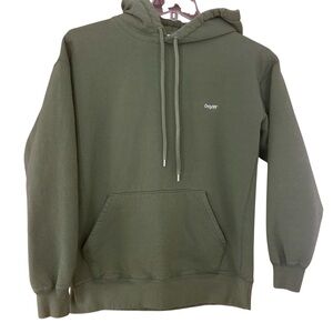 Only NY Green Hoodie Sweatshirt Green Men's size Medium